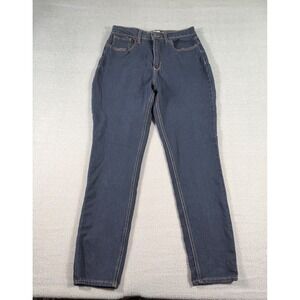 No Boundaries High Rise Skinny Jeans Juniors 15 Dark Wash Stretch Denim Y2K
